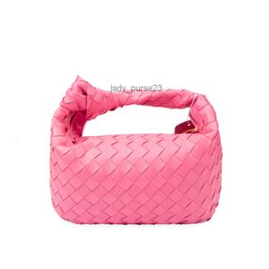 Handbag Lady Style Botteega Bvbag Color Joide Purse Simple Bag Designer Knitted Bags 26cm Solid Cassette Totes Cowhide Fashion Elegant Knotted Shoulder Ecml