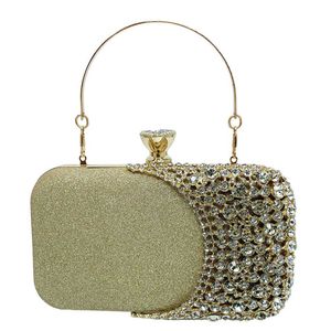 Borsa per abito da sera con intarsio di diamanti, versatile borsa a tracolla a tracolla da donna 230928