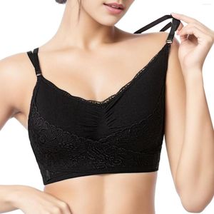 Mulheres Shapers Mulheres Comfy Corset Bra Front Side Buckle Lace Bras Slim e Shape Sex Nightie Underwear