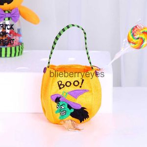 Totes Bolsas de mano de Halloween accesorios bolsas de tela bolsas de dulces latas de dulces bolsas de calabaza bolsas pequeñas de dulces 07blieberryeyes