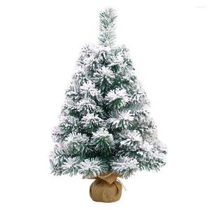 Dekoracje świąteczne ręcznie robione mini drzewo DIY z LED Dectop Decor Year Xmas Dift Disly Children's Room Ornaments Dekoracja domu 2023