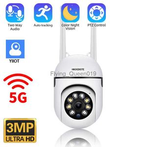 CCTV Lens 5G Dual Band WiFi Surveillance Cameras 3MP IP Camera 1080p Full Color Night Vision Security Protection CCTV Outdoor Camera Yilot YQ230928