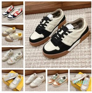 Women Match Sneakers Mesh Suede Calfskin Leather Party Wedding Dress Couple Skateboard Walking Wholesale Comfort Footwear