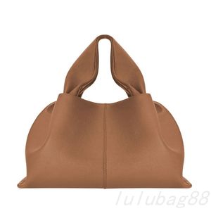 Mini Crossbody Bag Kadın Deri Tasarımcı Çanta Lady Moda Borse Narin Deri Lüks Omuz Çantaları Modeli Düz Renk Beyaz Kahverengi XB023
