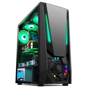 Best selling OEM ODM Gaming desktop computer wholesale lower price E5-266016GB Ram SSD HDD GTX 1060 6GB Graphics card gamer PC
