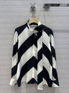 Marke Gleichen Stil Shirts 2023 Neue Herbst Revers Neck Long Sleeves Mode frauen Blusen Designer Tops 0928-1