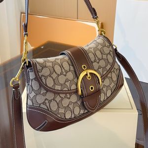 Designer Women Crossbody torebka Autentyczna klasyczna skórzana luksusowa torba