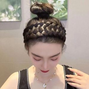 ヘアアクセサリーレイジーウィッグ女性用フィッシュボーンブレードヘアバンド手作りレトロヘッドフープスタイリングヘッドウェアドロップdhkty