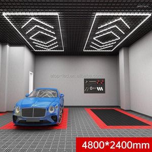 Deckenleuchten E-Top Fabrik Direktverkauf Auto Detaillierung Led Garage Arbeitslicht Aluminium Beauty Station