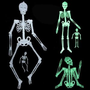 Other Event Party Supplies Halloween Hanging Luminous Skeleton Decoration Full Body Noctilucent Ghost Bone party Outdoor Garden Crazy Scary props 230921