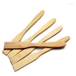 Spoons 100pcs Bamboo Coffee Stir Sticks Stirrers For Syphon Siphon Coffeemaker Home Cafe Tools Coffeeware
