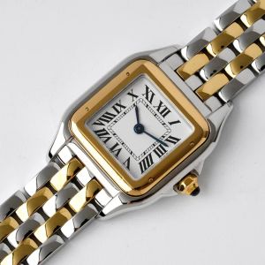 High-End-Cheetah-Serie Eingelegtes Diamant Quarz Watch Ehepaar Watch Männer und Frauen Watch Damen Diamant Sapphire Kristall Square Watch Sapphire wasserdicht