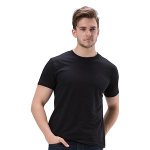 Camiseta masculina por atacado, camiseta da moda, vestuário masculino, manga curta, gola redonda, macia, t23