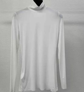 Nome dell'articolo wholesale magliette donna camicette camicie da donna top moda donna lusso cotone bavero collo maniche lunghe con girocollo T-shirt stile slim femminile Top S-3XL