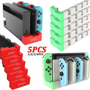 Ladegeräte 51PCS für Nintendo Switch JoyCon Controller Ladegerät Dock Station Halter Spiel Unterstützung für Aufladen mit USB20 230927