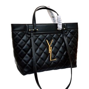 프랑스 디자이너 클래식 퀼트 토트 여성 패션 크로스 바디 고품질 고품질 고급 숙녀 핸드백 + 쇼핑 가방 지갑 31cm