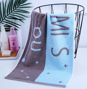 Towel Simple Pure Cotton Bath Girls and Boys Couple's Wipe Hair Quick-Drying Cotton Soft Household and Face Wash Absorbent Lint-Free