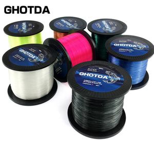 Línea trenzada GDA 500M 1000M Línea de nailon 3.4-28.6LB Material japonés Línea de pesca de monofilamento Línea de pesca de carpa súper fuerte Línea mono 230927