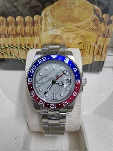 ZP Watch ZP GMT II-126719 Greenwich Type 7-kolor 40 mm Ceramic Watch Ring Luksusowy automatyczny ruch na nadgarstek z oryginalnym papierem pudełkowym