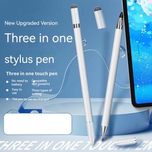 Włókno pióro główna ekran Pen Pen STLEL Stylus drobna głowica do Samsung Huawei Android Clip Rysowanie