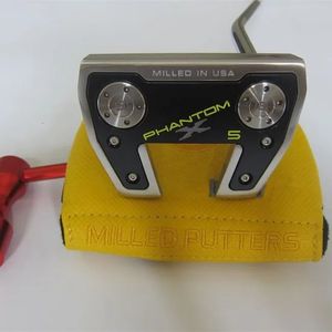 Schlägerköpfe Modell PHANTOM X5 Putter PHANTOM X5 Golfputter Golfschläger 33/34/35 Zoll Stahlschaft Freie Schlägerkopfabdeckung 230928