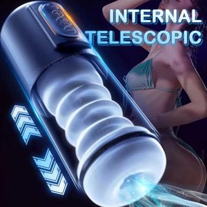 Sex Toy Massager Automatic Male Telescopic Sucking Masturbator Blowjob Machine Masturbation Cup Toys Adult Goods for Men Masturbate Supplies