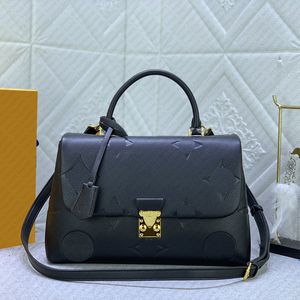 Designer väskor medelstora tygväska handväska crossbody väskor läder messenger totes lyxiga kvinnor handväskor kors kropp handväska hög kvalitet koppling väska svart kvinnor väska präglad