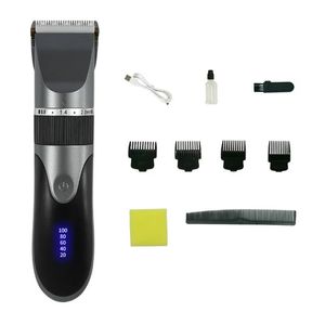 Clippers Trimmers Hair Clipper para homens adultos crianças sem fio recarregável cortador máquina profissional 230928