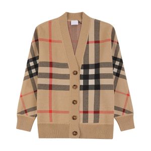 Maglione di design di alta qualità autunno e inverno maglione monopetto lavorato a maglia a righe in stile classico di marca Maglione da uomo di marca di lusso di taglia USA