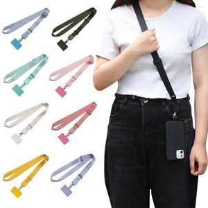 Card Holders Detachable Mobile Phone Straps Universal Strap Patch Lanyards Cell Holder Hanging Cord