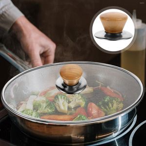 Pans 3 Sets Pan Lid Holding Handles Universal Cookware Replacement Knobs Kitchen Accessories
