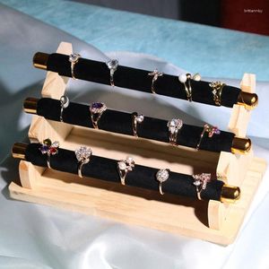 Schmuckbeutel Bague Anel Ringe Armbänder Halskette Aufbewahrung Organizer Halter Luxuriöser Ausstellungsstand Ring Make-up Großhandel