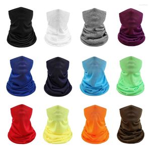 Bandanas vandring nacke gaiter bandana kvinnor män balaclava andningsbar motorcykel ansikts halsdukar sköld multifunktionell cykeltäcke