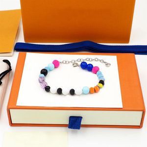 Designers Bangle Pearl Bracelet Monogram Flower Luxurys Letter Pattern Buckle Jewelry Women Mens Bracelets With Box282v