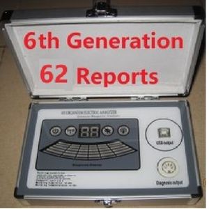 2023 Version 6.3.30 Kvantkropp Svag magnetisk resonansanalysator AE Organism Bio Electric Full Body Massager Bio Resonanct -enhet med 62 rapporter DHL