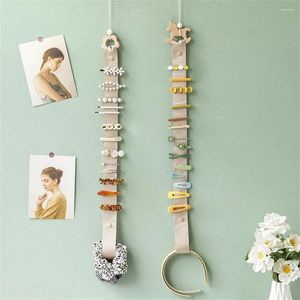 Hooks Woman Hairpin Storage Ribbon Hair Bow Holder Organizer Clips Headband Hanging