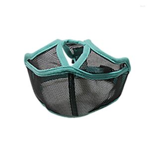 Dog Collars Muzzle Mouth Cover For Anti-Biting Breathable Pet Basket Muzzles Adjustable Mesh Face Small Medium