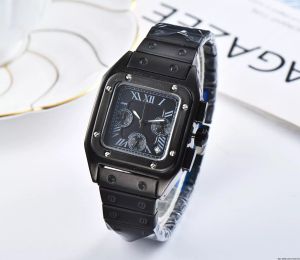 2023 العلامة التجارية الجديدة الأصلية التجارية رجال المشاهدة الكلاسيكية الجولة الجولة Quartz Watch Wristwatch Clock الموصى بها Watches Watch Mens Watcher Watch