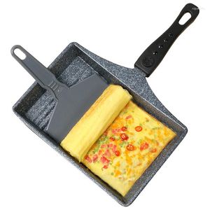 PANS OMELE PAN SARING PAN FALE DLA GRUDNEJ STEAT GOTOWANIE BREK Breaking Maker Indukcja Uniwersalna Nonstick Egg Naleś