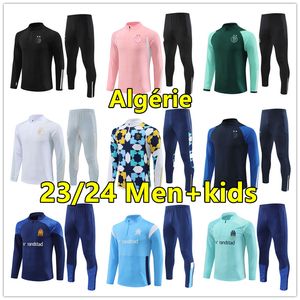 2023 2024 maillot algerie football tracksuit Men and kids kit 23 24 algeria soccer tracksuit Algerie training suit Survetement Foot chandal