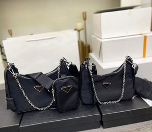 Designer väskor handväskor för kvinnor luxurys axel väska dam bröstpack lady composite tote kedjor duk handväska handväska messenger hobo 2in 1 vintage sacoche