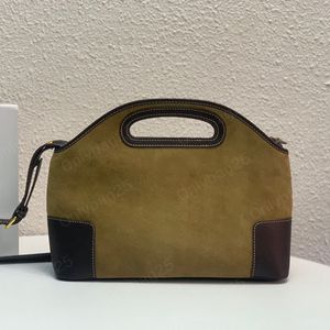 Moda vintage gündelik tote tasarımcı bilezik çanta omuz çanta süet lüks çanta erkek kadın hobo yumuşak ten deri borsa büyük crossbody cüzdan 7a kalite