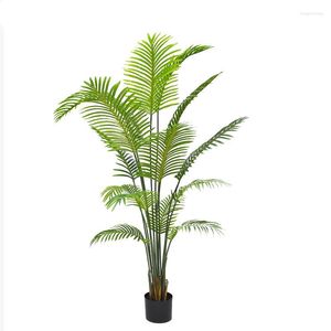 Decorative Flowers 180CM Selling Fake Plants Artificial Areca Palm Tree For Home Or Office Decorating