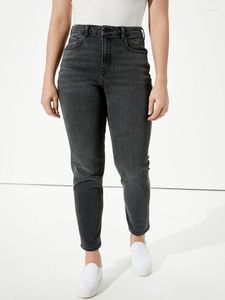 Frauen Jeans Retro Mädchen Gerade Hohe Taille Denim Hosen Cargo Hosen Frauen Mama Pantalones Freund Streetwear 2023