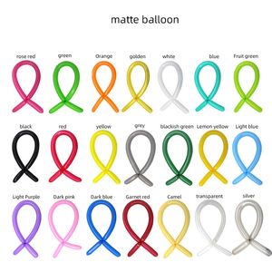 100st/Lot Long Magic Balloon Weaving Styling Balloons Strip Thicked Wedding Birthday Halloween Juldekoration Props Wholesale 2743