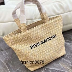 Top Bags Designer Bags Lafite Compras Palha Sunshine Beach Bag Mulheres Ombro Tote Bag Compras Travel Totes Mão Crochet Grande Capacidade Carteira Hardware Letras Cr