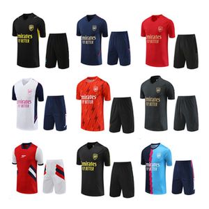 23 24 Arsen THOMAS short sleeveS tracksuit Outdoor jerseyS training SUIT vest vest Transport Men Kids kit gunners Sportswear