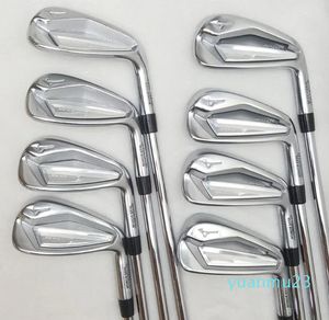 Conjunto de ferro de golfe conjunto de ferros forjados de golfe 4-9PG R S eixo de aço flexível com cabeça