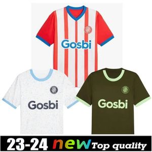 2023/24 Girona FC Soccer Jerseys 2024 ARNAU DAVID LOPEZ STUANI TSYGANKOV Shirts Mens CASTELLANOS RIQUELME IVAN MARTIN Football Uniforms Kids kit66