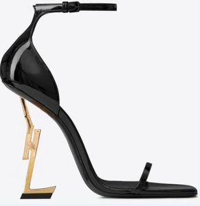 Designer shoes bag Women Dress Shoes Heels Sandals Leather Pumps Classic Black Sandal Alphabet luxury fashion High heel Party Wedding Shoes tn With box